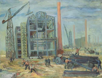 Beim Bau, 1951